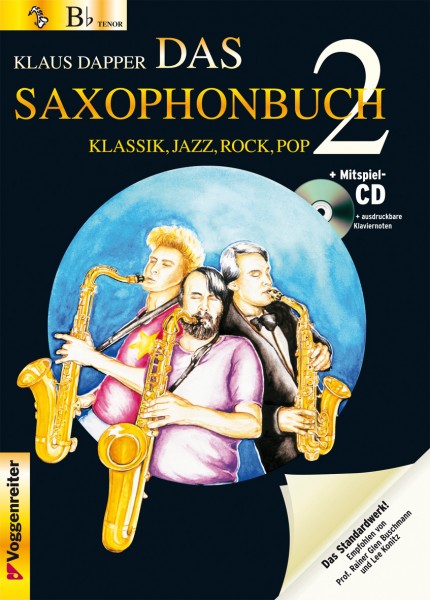 Das Saxophonbuch Klaus Dapper Band 2 Tenorsaxophon